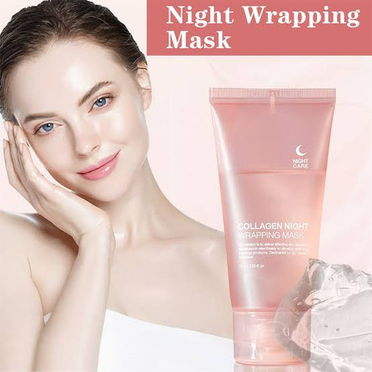 SKINCARE (Korean Special) Collagen Night Wrapping Anti-Wrinkle Peel Off Mask