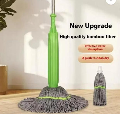 AquaTwist™ 360° Self-Wringing Microfiber Mop