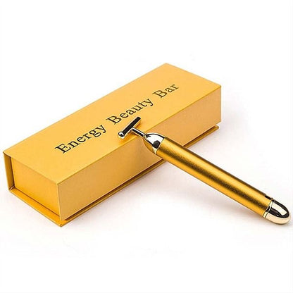 LUXÉ GLOW™ 24K Gold T-Shaped Facial Massage Roller